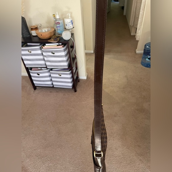 LOUIS VUITTON Damier Ebene Bloomsbury PM Crossbody Bag - Picture 15 of 17